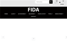 Tablet Screenshot of fidatrading.com